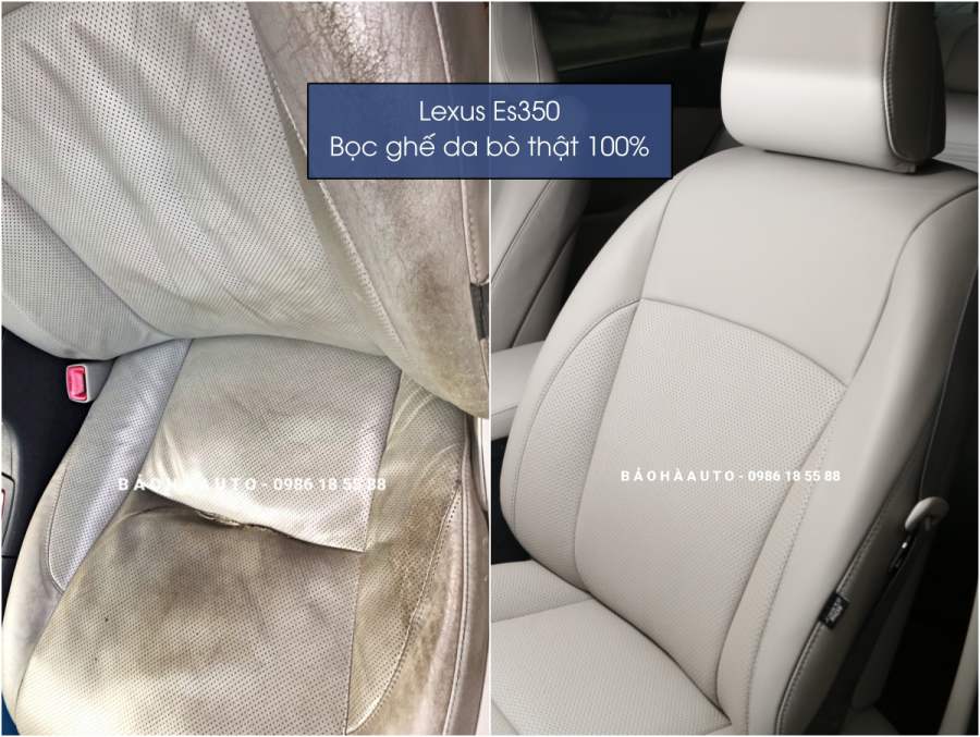 boc-ghe-da-lexus-5 Bọc ghế da ô tô Lexus cao cấp chất lượng