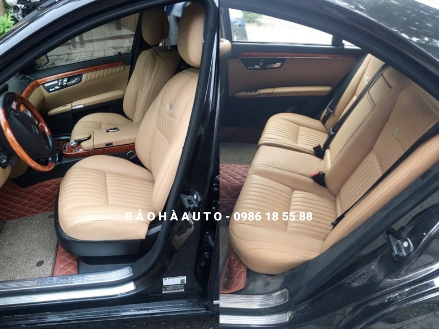 boc-ghe-da-mercedes-benz-5 Bọc ghế da Mercedes-Benz. Lột xác tăng sang cho xe thêm đẳng cấp